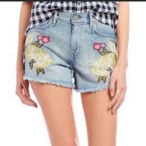 🆕 William Rast Floral Embroidered Shorts